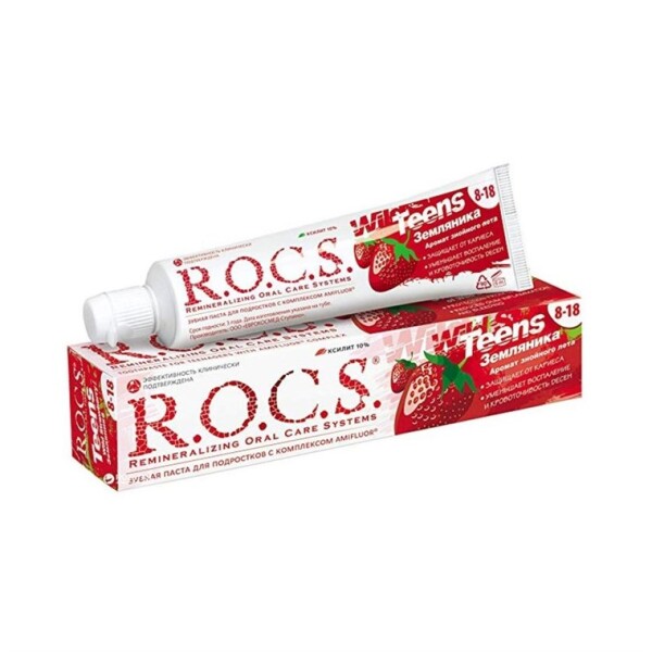 Rocs School Yaban Cileği Aromalı Diş Macunu 60 ml - 1