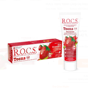 Rocs Teens Yaban Çileği Diş Macunu 60 ml