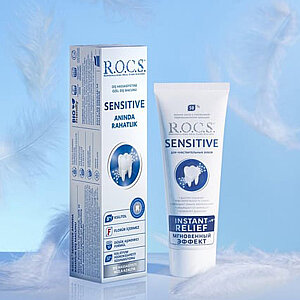 Rocs Sensitive Instant Relief Diş Macunu 75 ml - 2