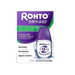 Rohto Dry-Aid Eye Drops Kayganlaştırıcı Göz Damlası - Jasopharma