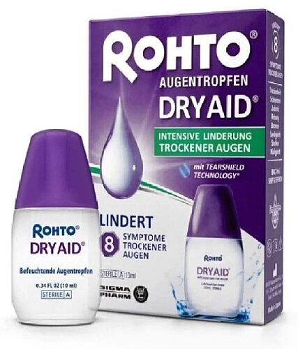 Rohto Dry Aid Göz Damlası 10 ml - 1