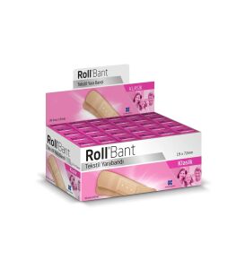 Roll Bant Tekstil Yarabandı 30 Kutu 10'luk