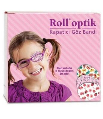 Roll Optik Kapatıcı Göz Bandı Kız 50'li - 1