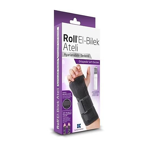 Roll Universal Başparmak Desteksiz El Bilek Ateli - 1