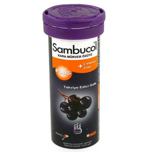Sambucol Plus Kara Mürver Özütü Efervesan 3 Tablet - 1