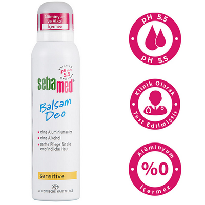 Sebamed Balsam Deodorant Sensitive 150 ml - 1