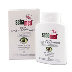 Sebamed Face & Body Wash 200 ml (Zeytinyağlı Yüz & Vücut Temizleme Jeli)