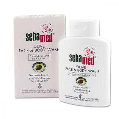 Sebamed Face & Body Wash 200 ml (Zeytinyağlı Yüz & Vücut Temizleme Jeli) - 1