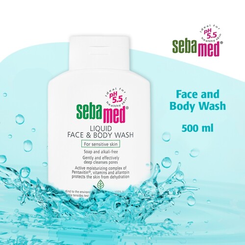  Sebamed Liquid Face and Body Wash 500 ml - 1