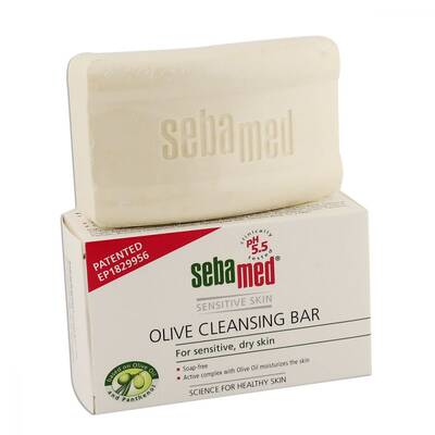Sebamed Olive Cleansing Bar 150 gr (Zeytinyağlı Kompakt Sabun) - 1