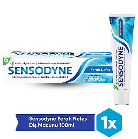 Sensodyne Ferah Nefes Diş Macunu 100 ml - 1