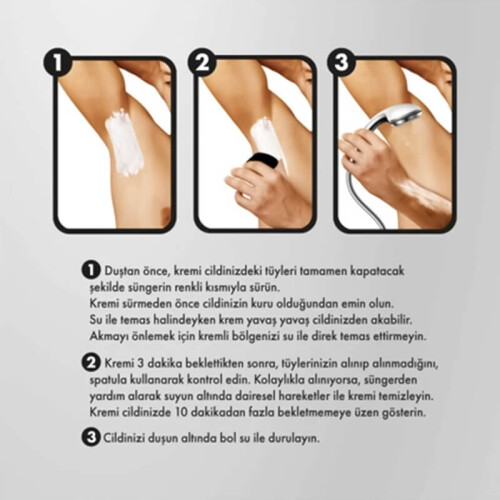 Sesu For Men Erkekler İçin Tüy Dökücü Krem 100 ml - 3