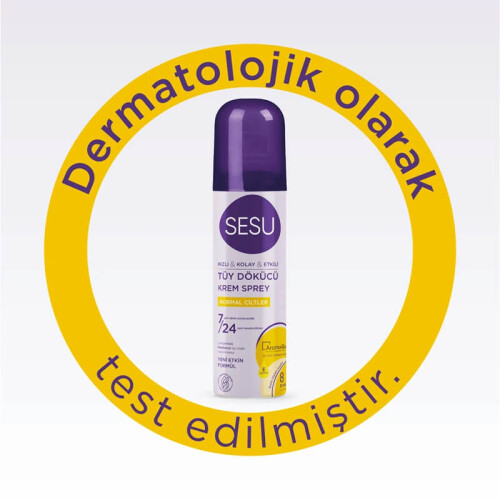 Sesu Normal Ciltler İçin Tüy Dökücü Krem Sprey 150 ml - 2