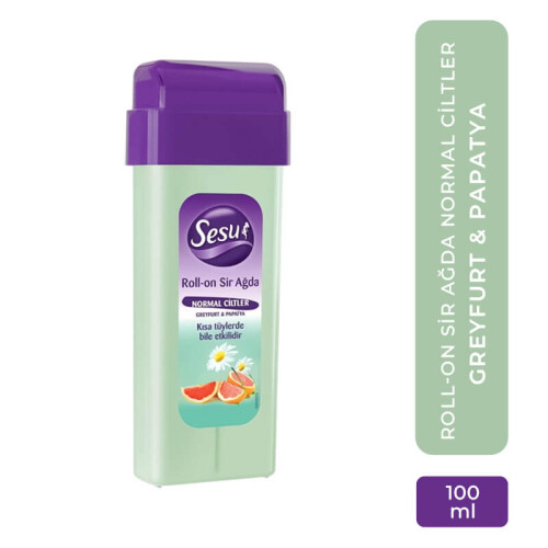 Sesu Roll-On Sir Ağda Normal Ciltler Greyfurt & Papatya 100 ml - 1
