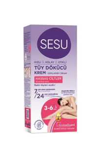 Sesu Tüy Dökücü Krem Hassas Ciltler 40 ml