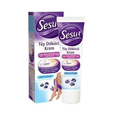 Sesu Tüy Dökücü Krem İnce Tüyler 100 ml - 1