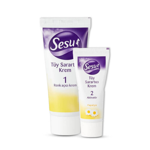 Sesu Tüy Sarartıcı Krem 35gr+ 18gr - 2