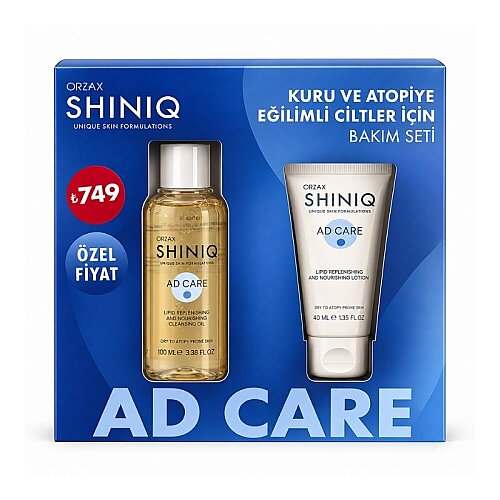 Shiniq AD Yıkama Yağı 100 ml + Losyon 40 ml - 1