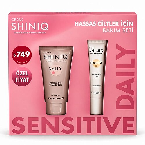 Shiniq DY Temizleme Jeli 40 ml + Hassas Krem 15 ml - 1