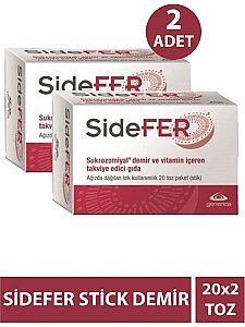 Sidefer 20 Sticks 2 Adet