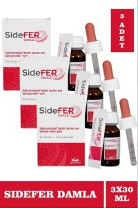 Sidefer Damla 30 ml 3 Adet