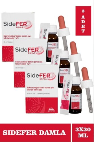 Sidefer Damla 30 ml 3 Adet - 1