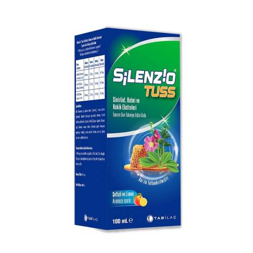 Silenzio Tuss Öksürük Şurubu 100 ml - 1