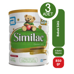 Similac 2 Devam Sütü 850 gr (3lü Avantaj Paketi)