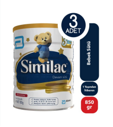 Similac 3 Devam Sütü 850 gr (3lü Avantaj Paketi)