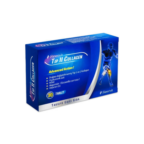 Sinervit II Collagen Takviye Edici Gıda 30 Tablet - 1