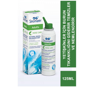 Sinomarin Adults Yetişkinler İçin Deniz Suyu 125 ml