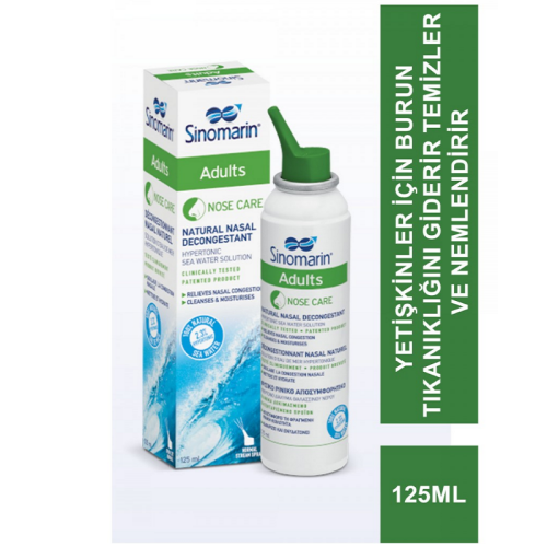 Sinomarin Adults Yetişkinler İçin Deniz Suyu 125 ml - 1