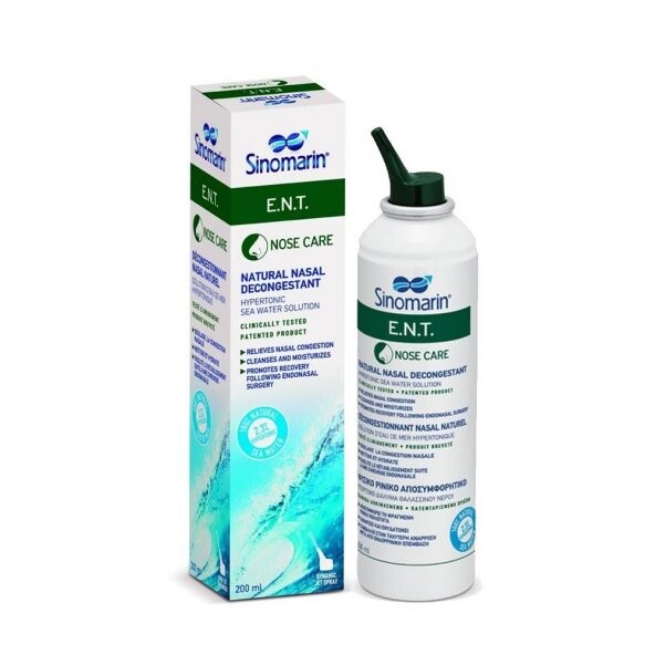 Sinomarin E.N.T. Deniz Suyu Spreyi 200 ml - 1