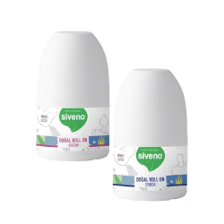Siveno %100 Doğal Kadın + Erkek 50 ml 2'li Set Roll-On