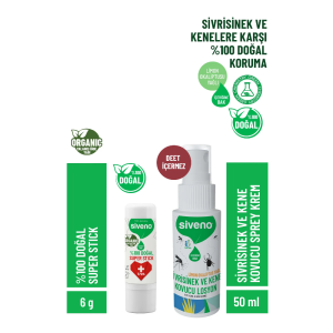 Siveno %100 Doğal Koruma Seti