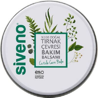 Siveno %100 Doğal Tırnak Çevresi Bakım Balsamı 15 ml - 1