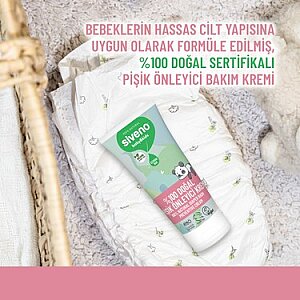 Siveno %100 Doğal Bebek Pişik Önleyici Jel Krem 50ml - 2