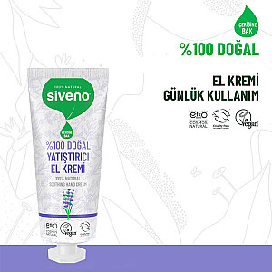 Siveno %100 Doğal Yatıştırıcı El ve Vücut Kremi Lavanta Cilt Yatıştırıcı Onarıcı Yoğun Nemlendirici Vegan 30ml - 5