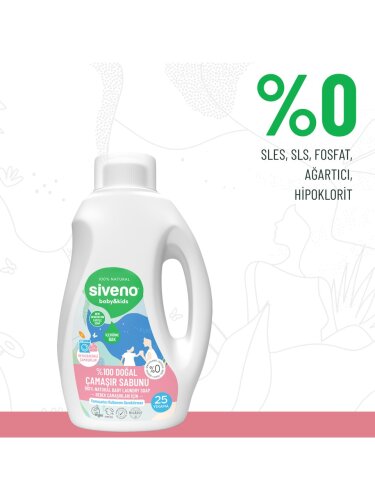 Siveno Baby Doğal Çamaşır Sabunu 750 ml - 2