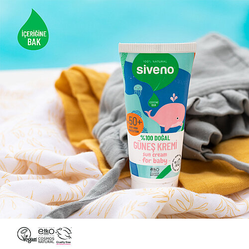 Siveno Bebek Güneş Kremi 50ml - 4