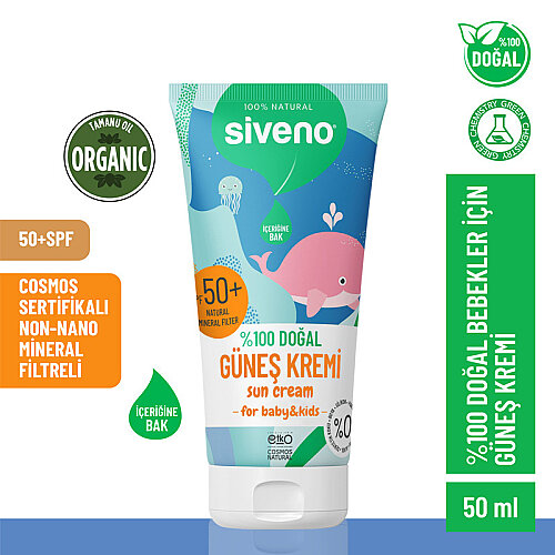 Siveno Bebek Güneş Kremi 50ml - 2