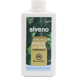 Siveno Defne Yağlı Doğal Sıvı Sabun 1 L