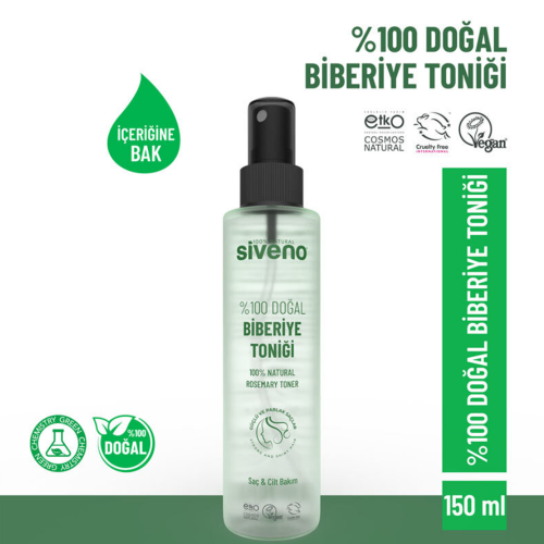 Siveno Doğal Biberiye Suyu Saç Toniği 150 ml - 2