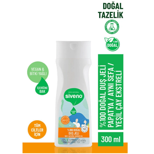 Siveno Doğal Duş Jeli 300 ml - 1