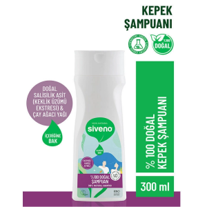 Siveno Doğal Kepeğe Karşı Etkili Şampuan 300 ml