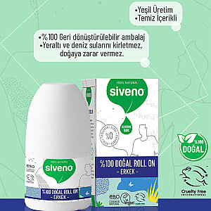 Siveno Doğal Roll-On Erkekler İçin 50 ml