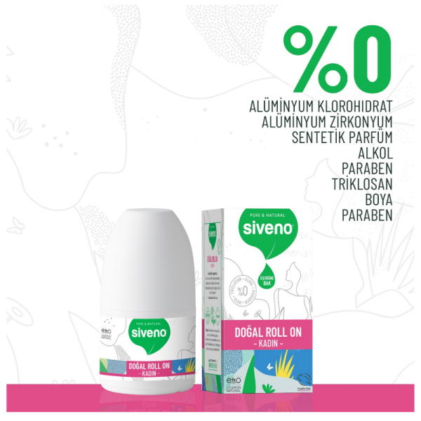 Siveno Doğal Roll-On Kadınlar İçin 50 ml - 4