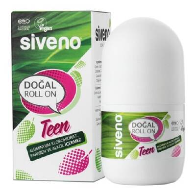 Siveno Doğal Roll-On Teen Pink 50 ml - 1