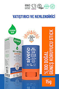 Siveno Doğal Yüz Güneş Koruyucu Stick Renkli Mineral Filtre 15 gr