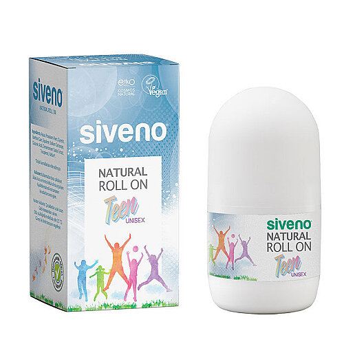 Siveno Natural Roll-On Teen Unisex 50 ml - 1